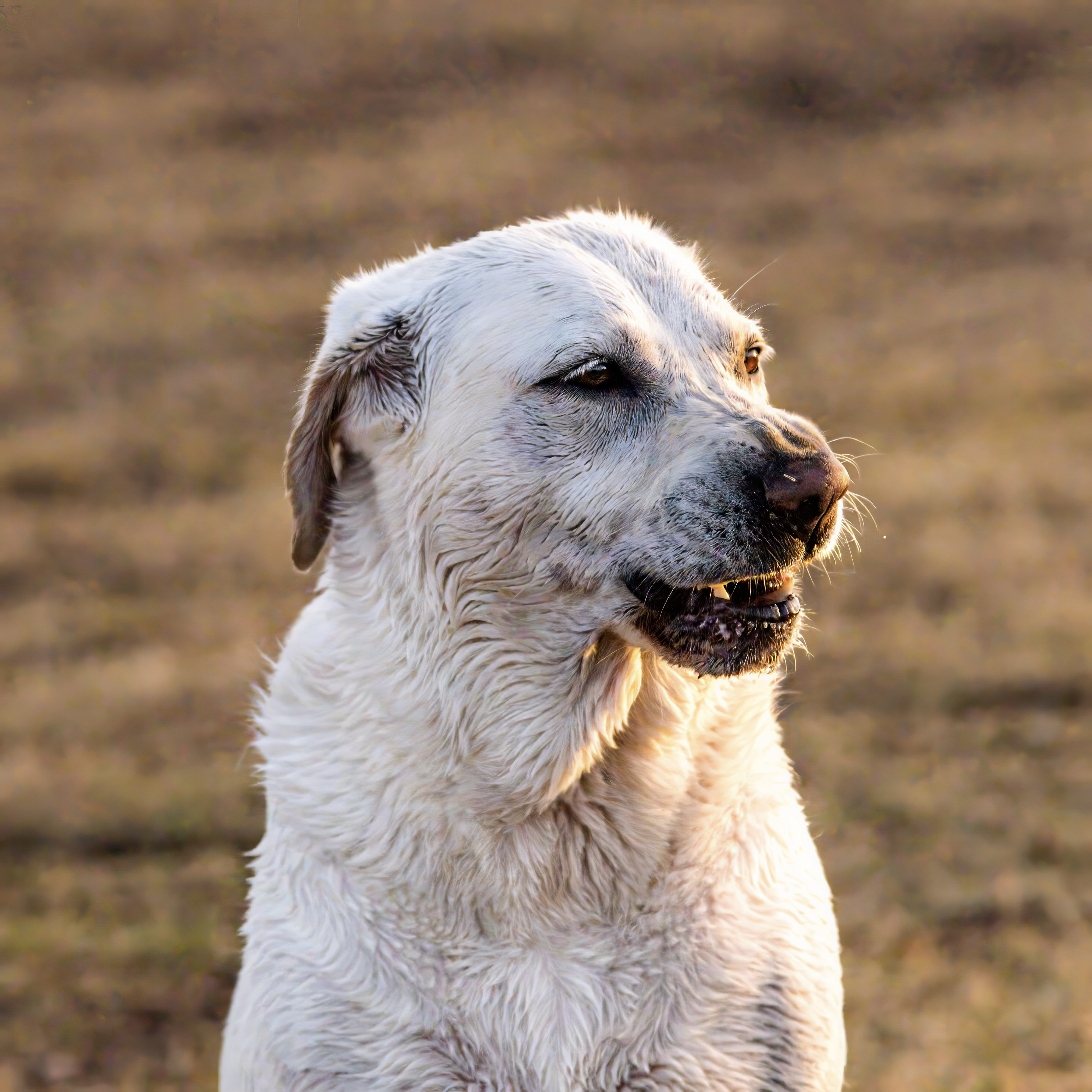 Luna sneezes